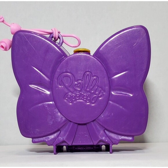 Polly Pocket Sparkle Stage Bow Compact – Stage Only – Used 2021 Release - Picture 2 of 5